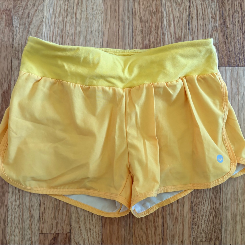Senita Athletics Yellow Shorts